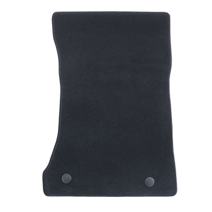 For 2005-2013 Mercedes S Class Front & Rear Velour Floor Mats Carpet Black 4PCS