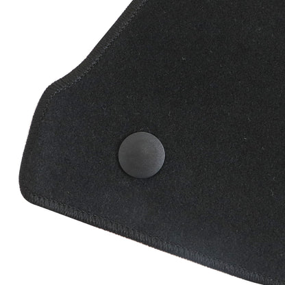 For 2005-2013 Mercedes S Class Front & Rear Velour Floor Mats Carpet Black 4PCS