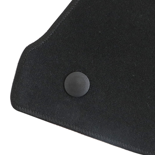 For 2005-2013 Mercedes S Class Front & Rear Velour Floor Mats Carpet Black 4PCS