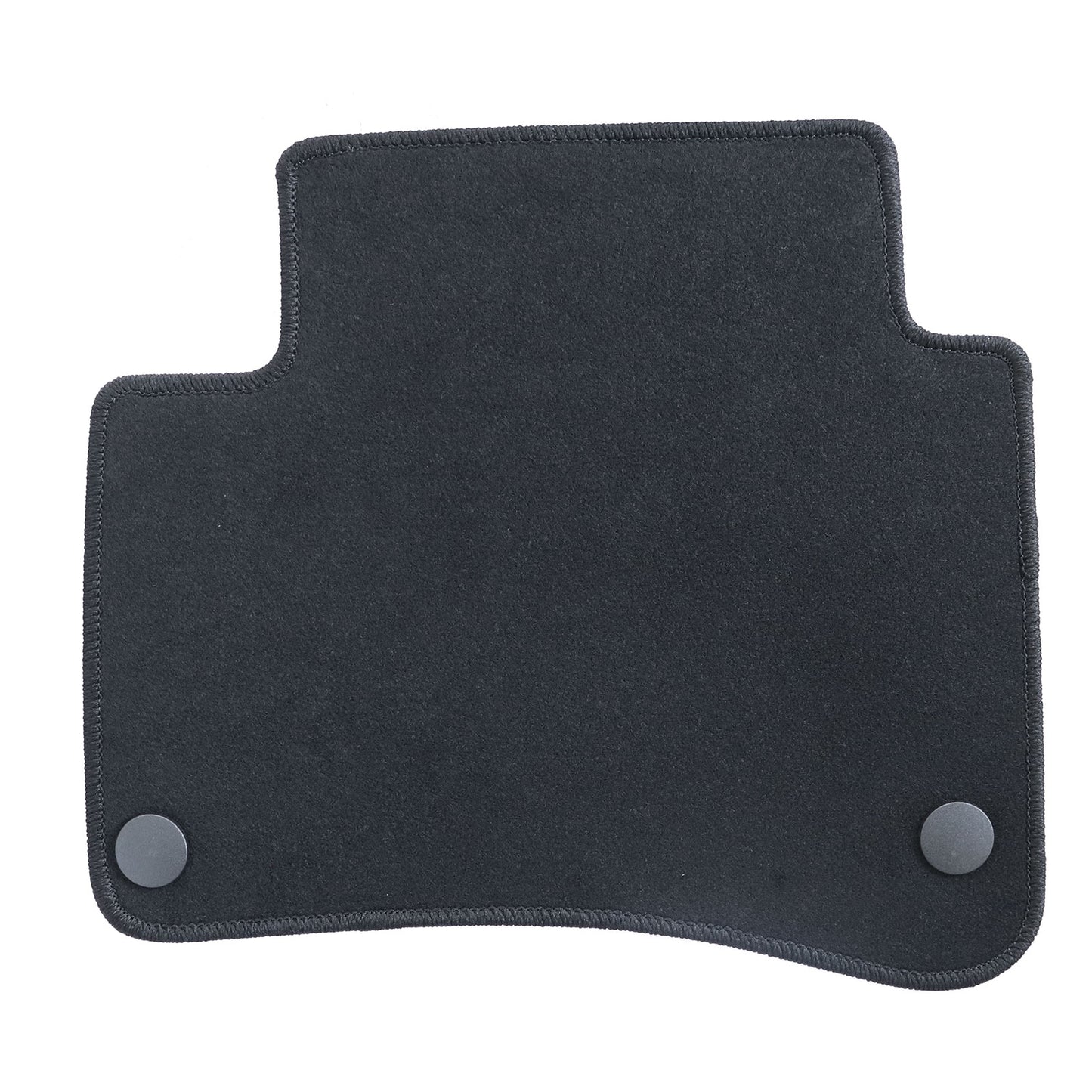 For 2013-2020 Mercedes S Class Front & Rear Velour Floor Mats Carpet Black 4PCS