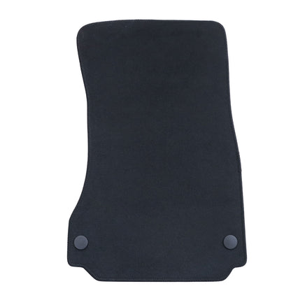 For 2013-2020 Mercedes S Class Front & Rear Velour Floor Mats Carpet Black 4PCS