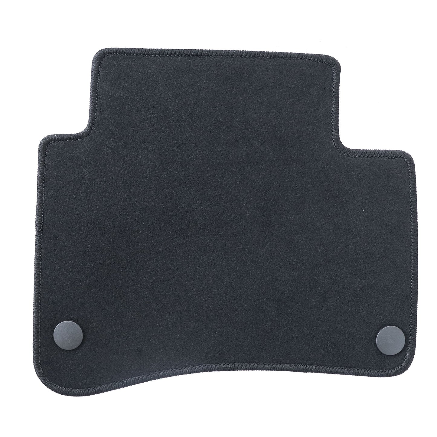 For 2013-2020 Mercedes S Class Front & Rear Velour Floor Mats Carpet Black 4PCS