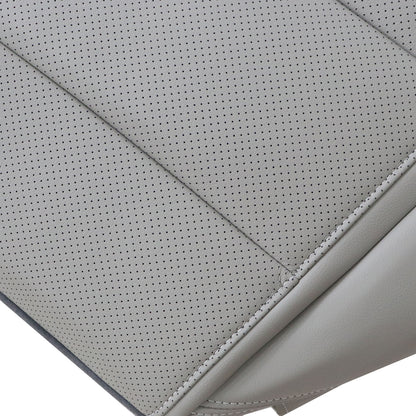 Fits 2009-2014 Acura TL Front Driver Bottom Perforated Leather Seat Cover Gray