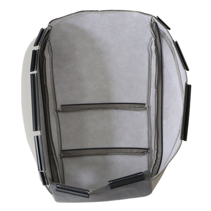 Fits 2009-2014 Acura TL Front Driver Bottom Perforated Leather Seat Cover Gray