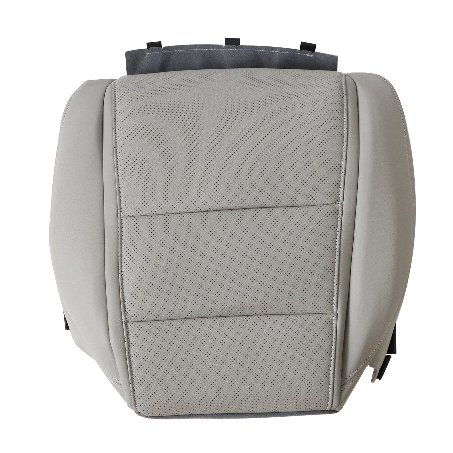 Fits 2009-2014 Acura TL Front Driver Bottom Perforated Leather Seat Cover Gray