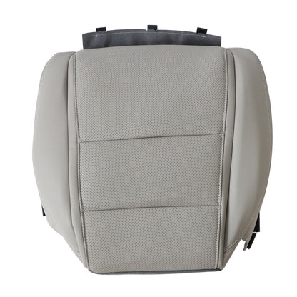 Fits 2009-2014 Acura TL Front Driver Bottom Perforated Leather Seat Cover Gray