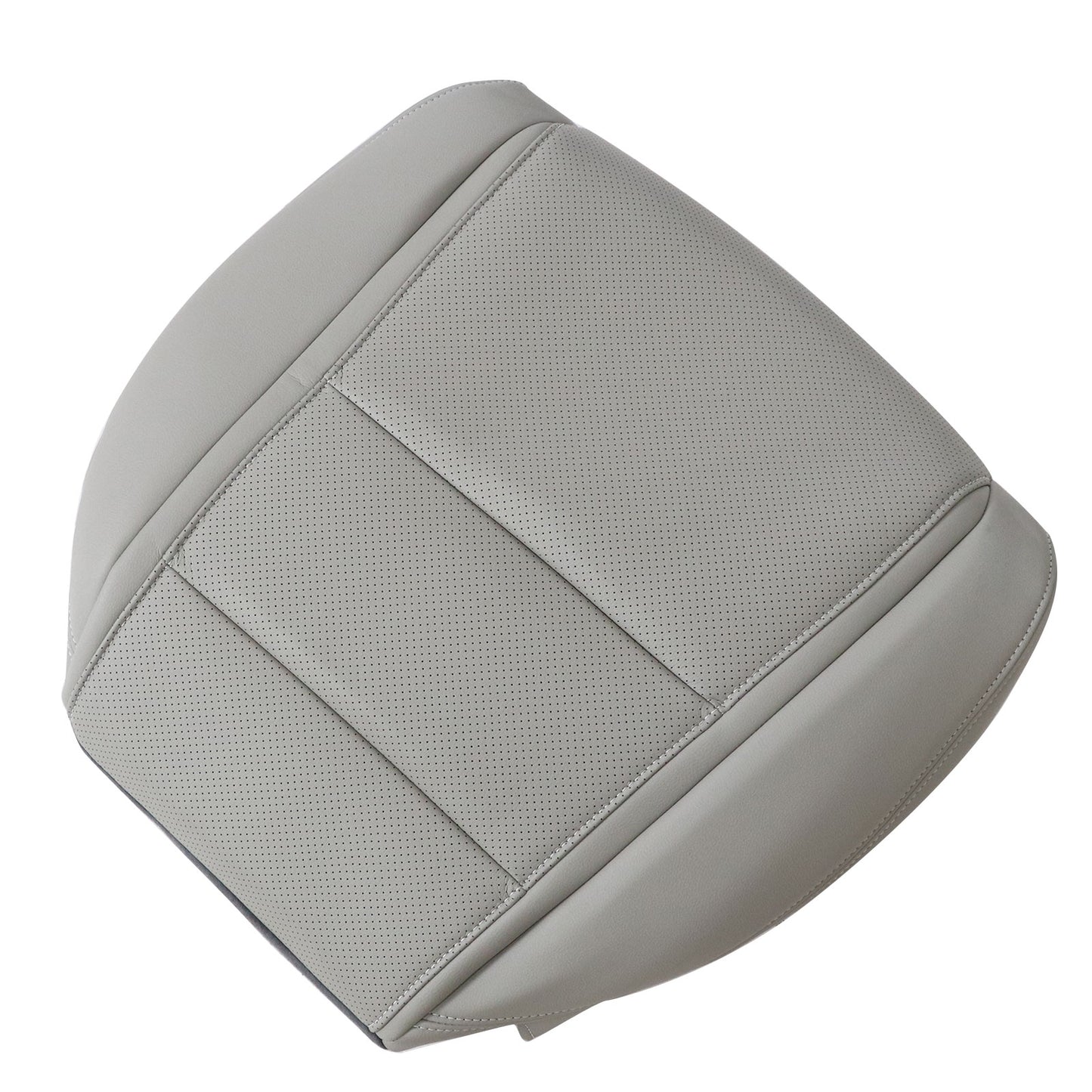Fits 2009-2014 Acura TL Front Driver Bottom Perforated Leather Seat Cover Gray