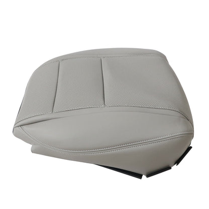 Fits 2009-2014 Acura TL Front Driver Bottom Perforated Leather Seat Cover Gray