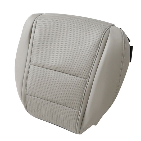 Fits 2009-2014 Acura TL Front Driver Bottom Perforated Leather Seat Cover Gray
