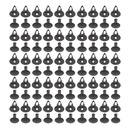 50Pcs 6.5mm Nylon Grille Bumper Retainer Clips Push-Type For 2010-22 Lincoln New