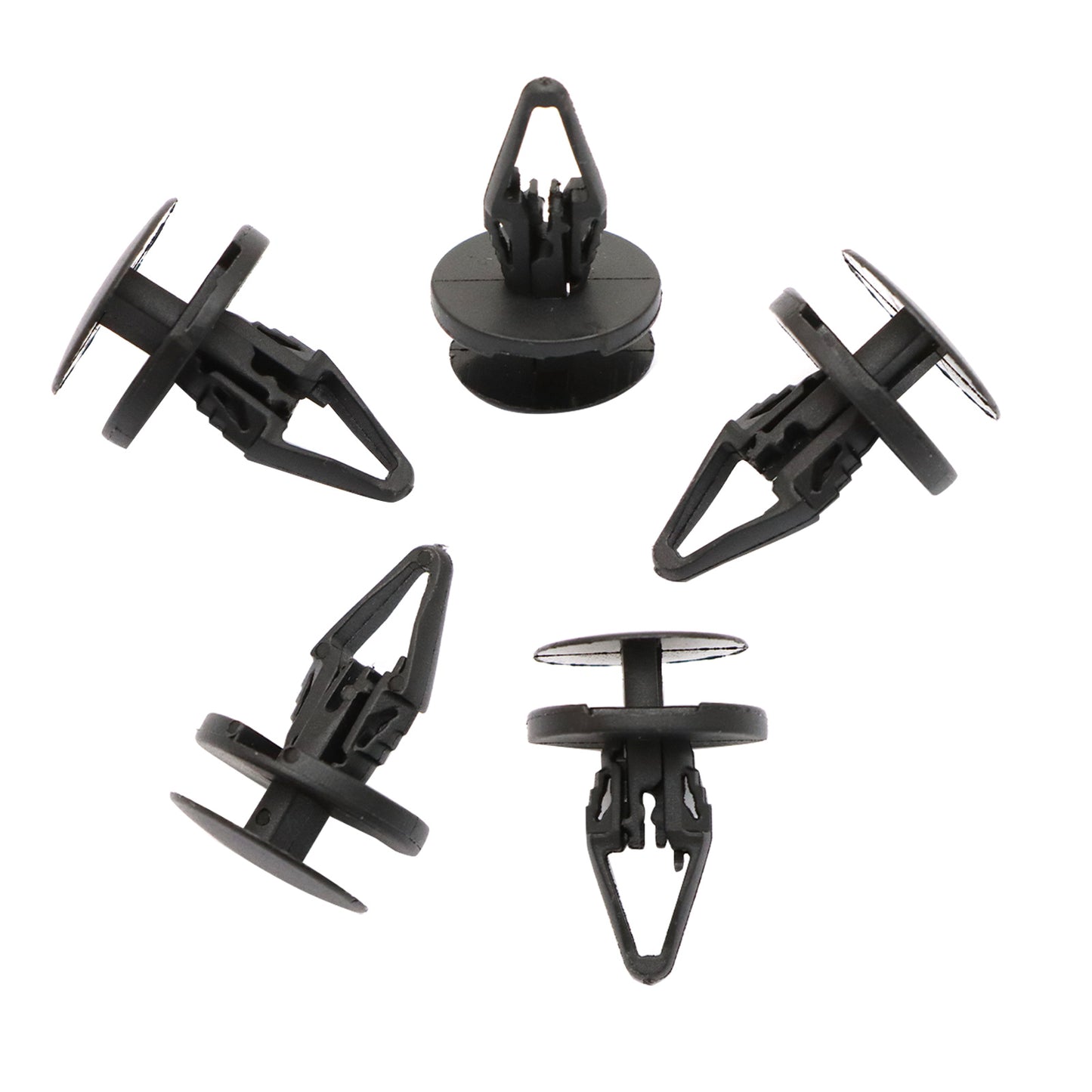 50Pcs 6.5mm Nylon Grille Bumper Retainer Clips Push-Type For 2010-22 Lincoln New