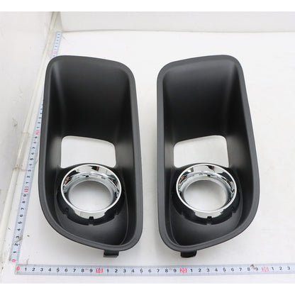 Pair Bumper Fog Light Lamp Chrome Bezel Cover fit 2012-14 Dodge Charger SRT-8