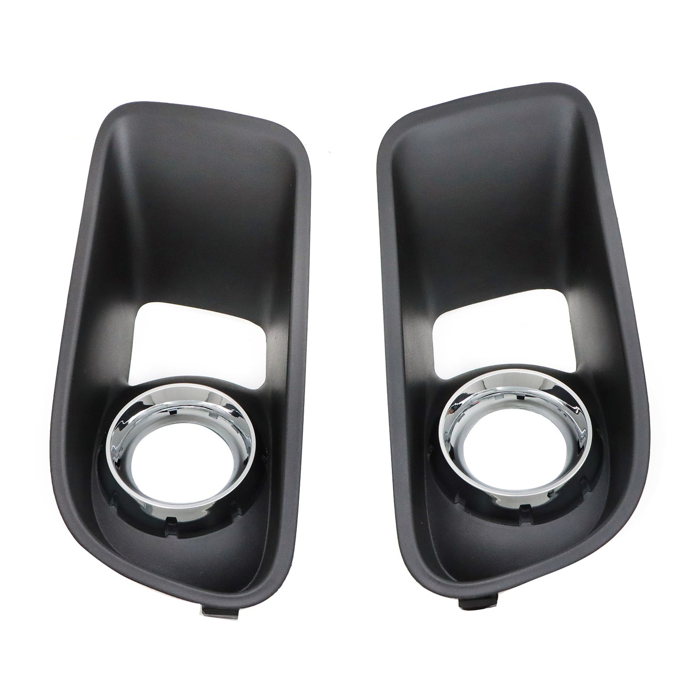 Pair Bumper Fog Light Lamp Chrome Bezel Cover fit 2012-14 Dodge Charger SRT-8