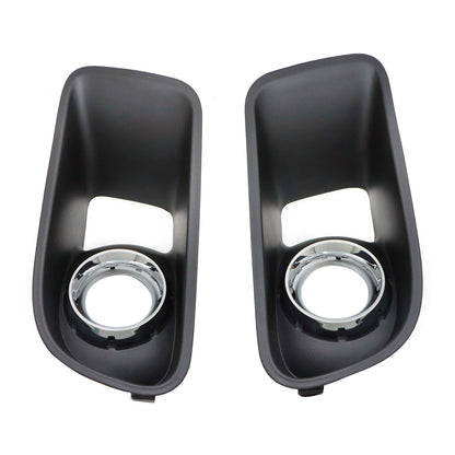 Pair Bumper Fog Light Lamp Chrome Bezel Cover fit 2012-14 Dodge Charger SRT-8