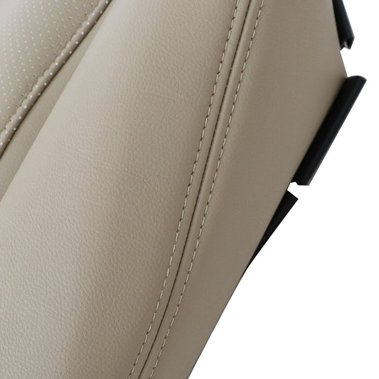 For 2009-2013 2014 Acura TL Front Driver Bottom Leather Seat Cover Parchment Tan