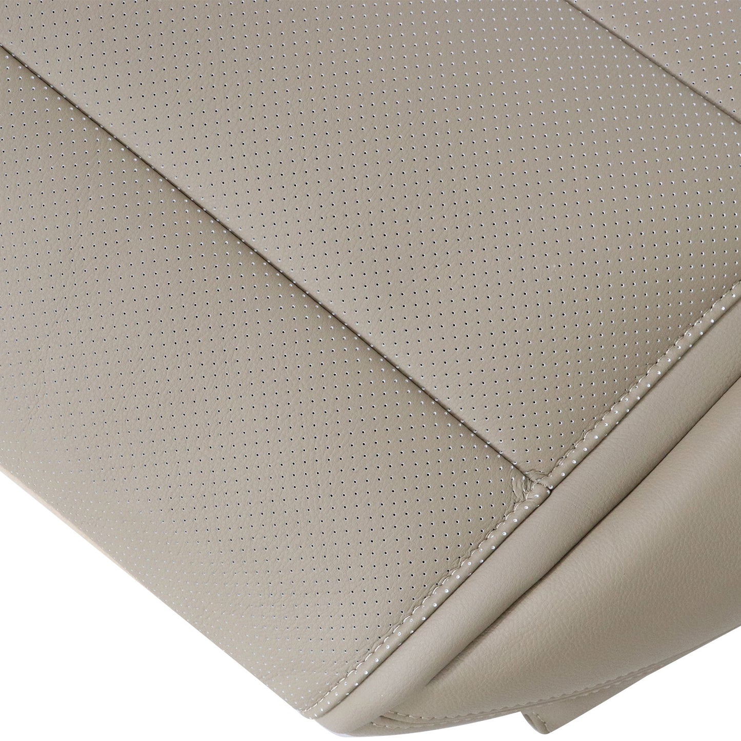For 2009-2013 2014 Acura TL Front Driver Bottom Leather Seat Cover Parchment Tan