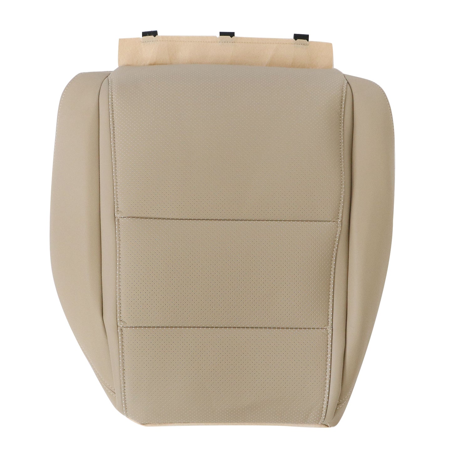 For 2009-2013 2014 Acura TL Front Driver Bottom Leather Seat Cover Parchment Tan