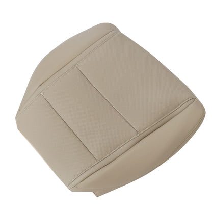 For 2009-2013 2014 Acura TL Front Driver Bottom Leather Seat Cover Parchment Tan