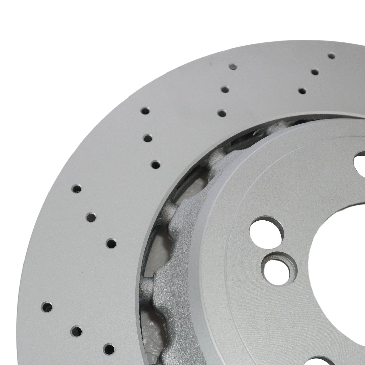 2¡ÁRear Drilled Ventilated Disc Brake Rotors Suitable For BMW F80 F82 F83 F87
