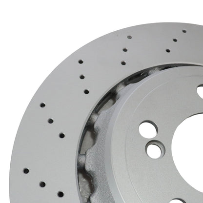 2¡ÁRear Drilled Ventilated Disc Brake Rotors Suitable For BMW F80 F82 F83 F87