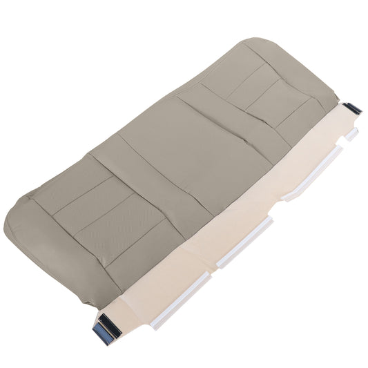 For 2002-2007 Ford F250 F350 XLT PERF Rear Bench Bottom Leather Seat Cover Tan