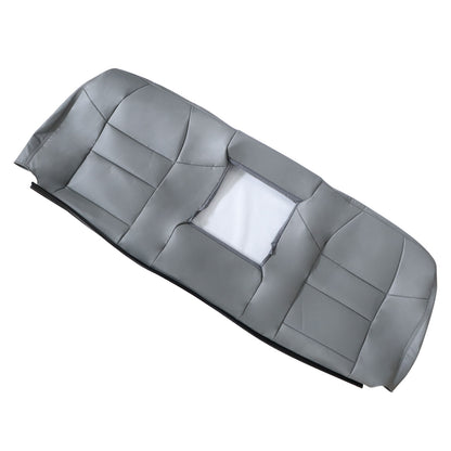 For 2002-2007 Ford F250 F350 XLT PERF Rear Bench Top Leather Seat Cover Gray US