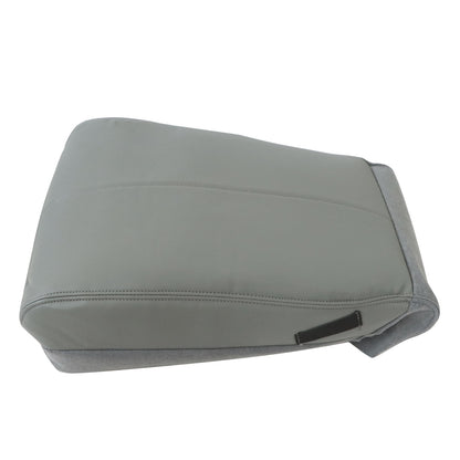 For 1999-2010 Ford F-250 F-350 Front Middle Bottom & Top Leather Seat Cover Gray