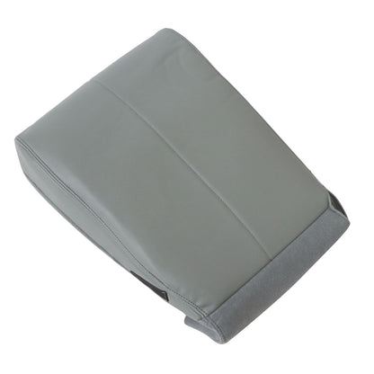 For 1999-2010 Ford F-250 F-350 Front Middle Bottom & Top Leather Seat Cover Gray