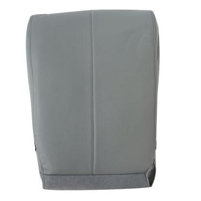 For 1999-2010 Ford F-250 F-350 Front Middle Bottom & Top Leather Seat Cover Gray