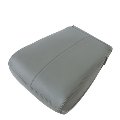 For 1999-2010 Ford F-250 F-350 Front Middle Bottom & Top Leather Seat Cover Gray
