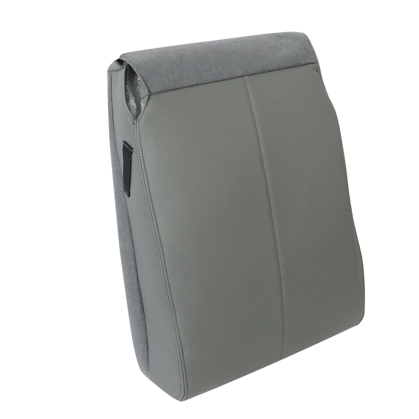 For 1999-2010 Ford F-250 F-350 Front Middle Bottom & Top Leather Seat Cover Gray
