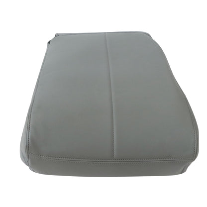 For 1999-2010 Ford F-250 F-350 Front Middle Bottom & Top Leather Seat Cover Gray