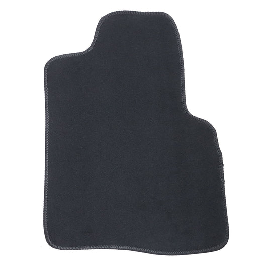 New For 2009-2014 Ford F150 Front & Rear Velour Floor Mats Carpet Black 3PCS