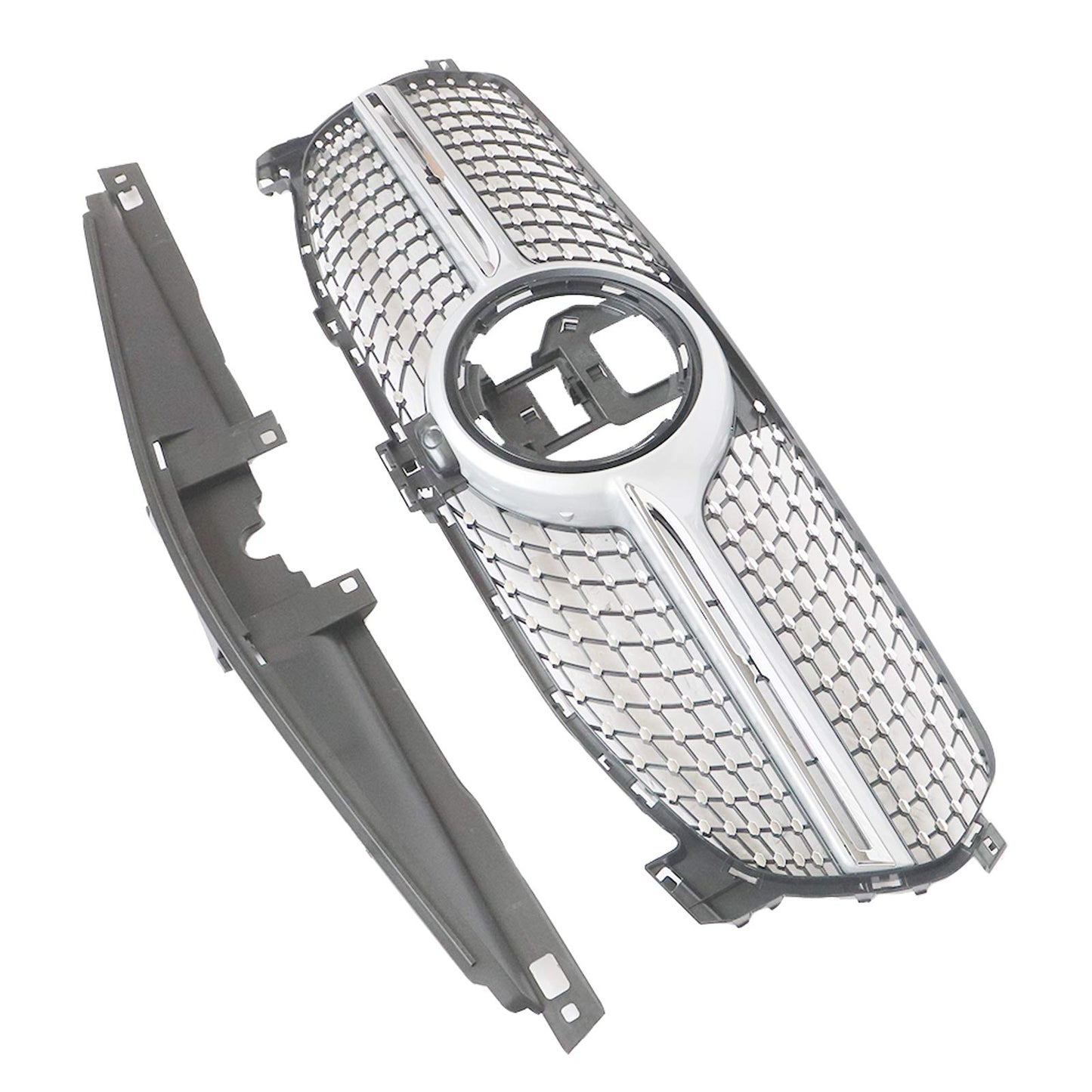 Front Grill Fit 20 21 22 23 MERCEDES-BENZ V167 GLE350 GLE450 Chrome slat