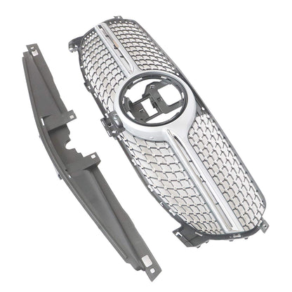 Front Grill Fit 20 21 22 23 MERCEDES-BENZ V167 GLE350 GLE450 Chrome slat