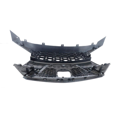 Upper Grille Gloss black painted trim  For 19-21 Nissan Maxima W/O Cam Hole