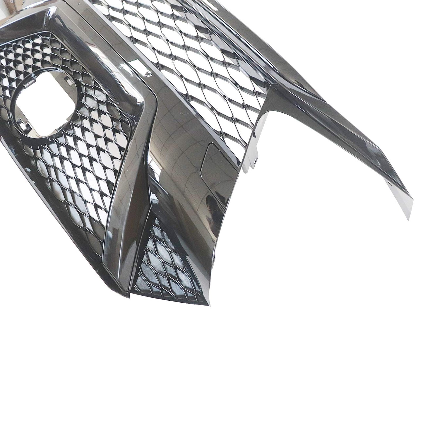 Upper Grille Gloss black painted trim  For 19-21 Nissan Maxima W/O Cam Hole
