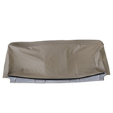 Fit For 2002 to 2007 Ford F250 F350 XLT Rear Bench Top Leather Seat Cover Tan US