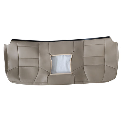 Fit For 2002 to 2007 Ford F250 F350 XLT Rear Bench Top Leather Seat Cover Tan US
