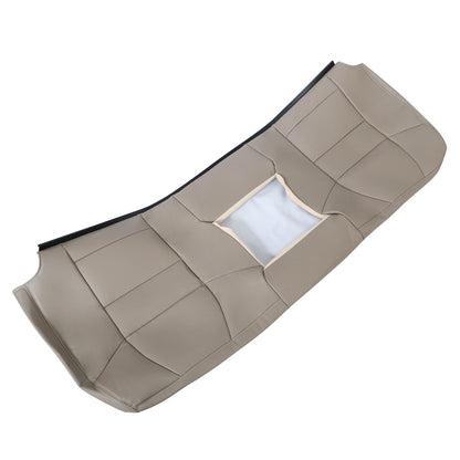 Fit For 2002 to 2007 Ford F250 F350 XLT Rear Bench Top Leather Seat Cover Tan US