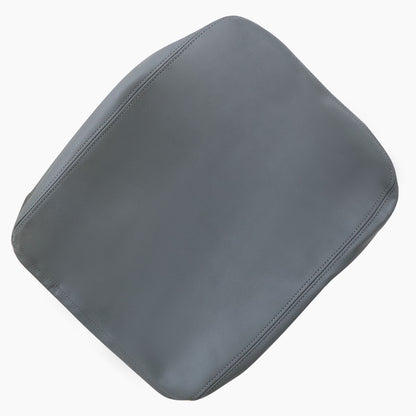 For Dodge Ram 2002-2008 Real Leather Center Console Lid Armrest Cover Gray