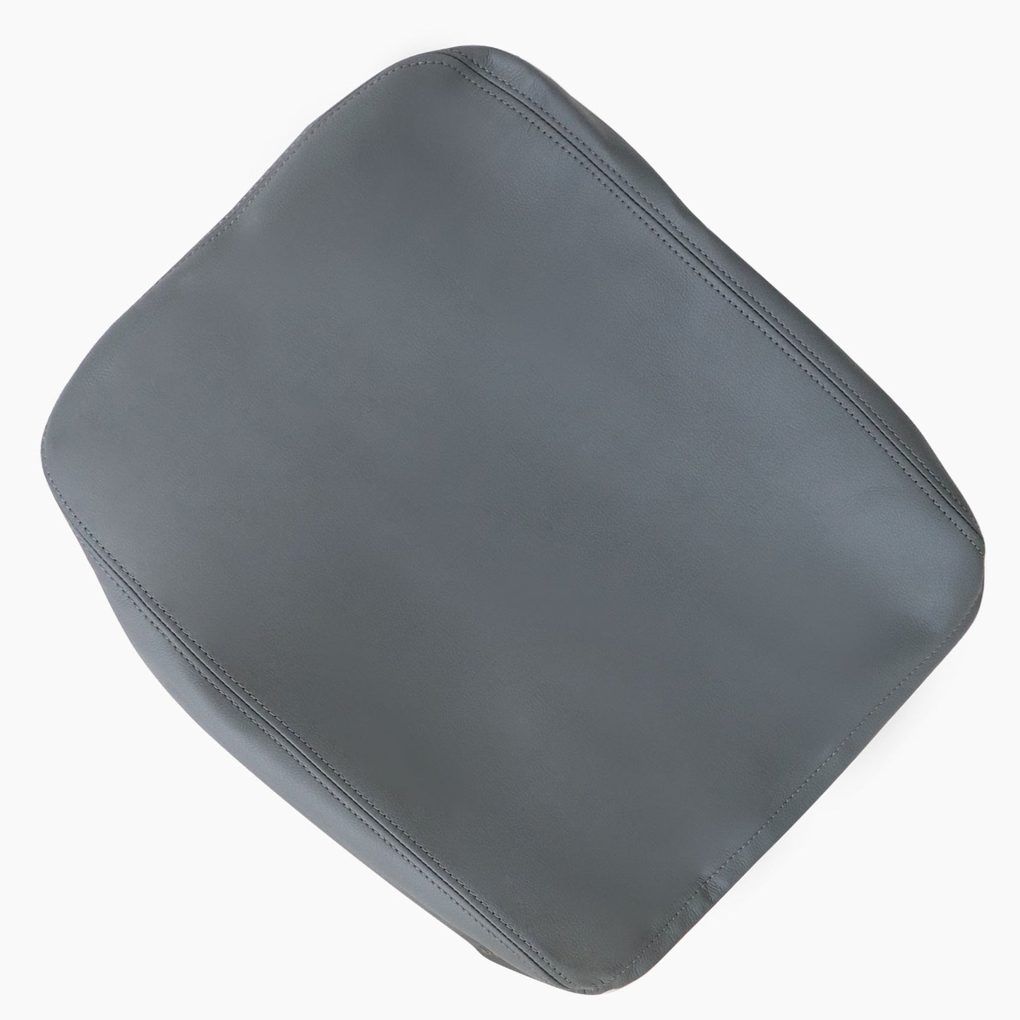 For Dodge Ram 2002-2008 Real Leather Center Console Lid Armrest Cover Gray