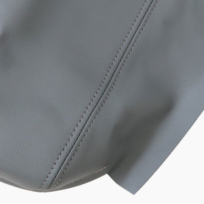 For Dodge Ram 2002-2008 Real Leather Center Console Lid Armrest Cover Gray