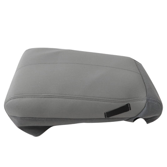 For 1999-2010 Ford F-250 F-350 Front Middle Bottom & Top Cloth Seat Cover Gray