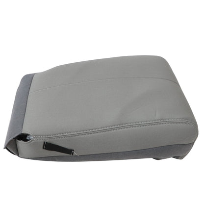 For 1999-2010 Ford F-250 F-350 Front Middle Bottom & Top Cloth Seat Cover Gray