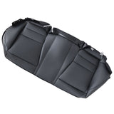Fits 2008-2012 Honda Accord EX-L Rear Bench Side Bottom Leather Seat Cover Blk