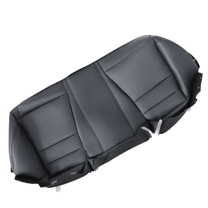 Fits 2008-2012 Honda Accord EX-L Rear Bench Side Bottom Leather Seat Cover Blk