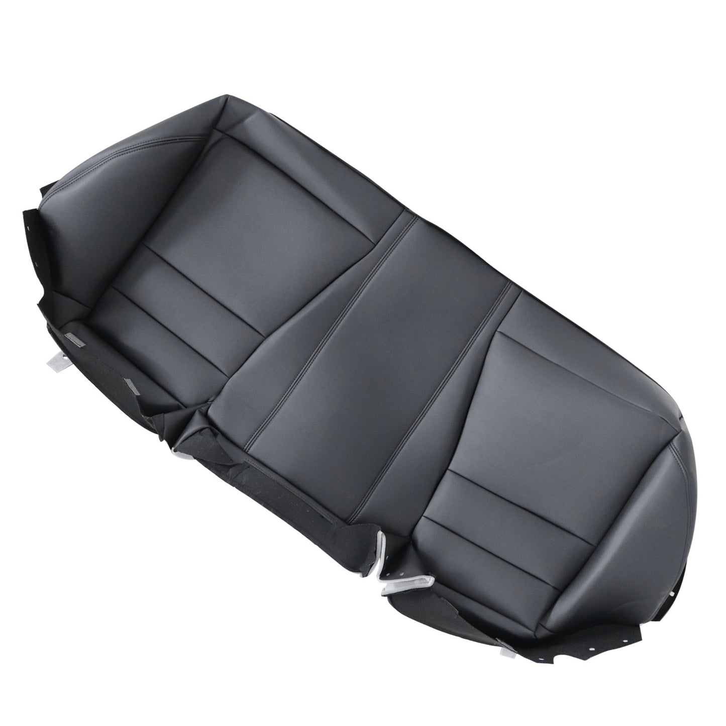 Fits 2008-2012 Honda Accord EX-L Rear Bench Side Bottom Leather Seat Cover Blk
