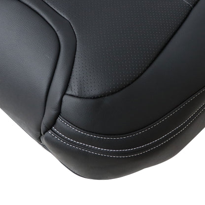 2010-2015 For Chevy Camaro Passenger Side Top Seat Cover & Headrest Cover Black