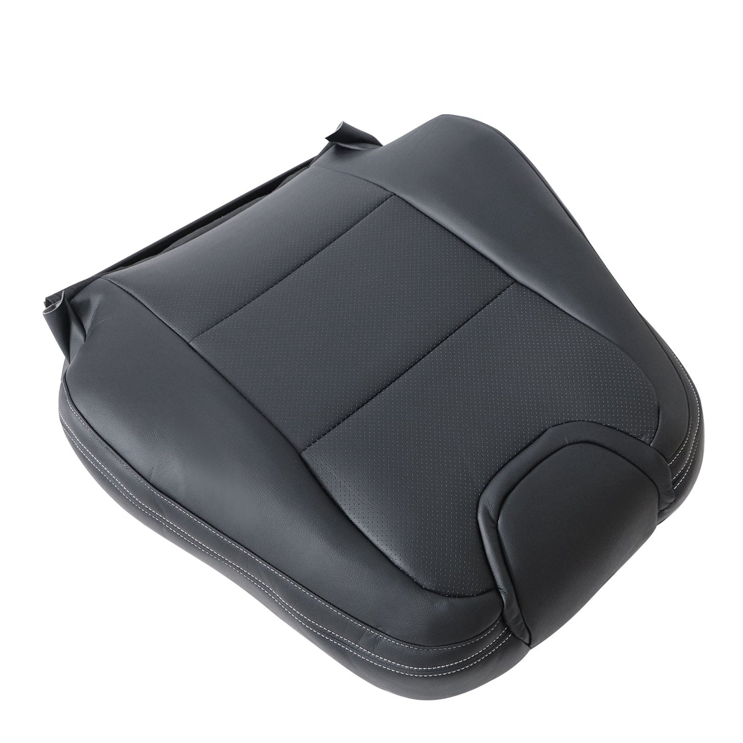 2010-2015 For Chevy Camaro Passenger Side Top Seat Cover & Headrest Cover Black